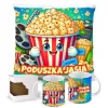Zing Bites Snack Stars – Zestaw Super Popcorn : Poduszka + Kubek z Imieniem