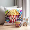 Zing Bites Snack Stars – Zestaw Super Popcorn : Poduszka + Kubek z Imieniem