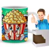 Zing Bites Snack Stars –  Super Popcorn Kubek z Imieniem!