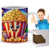 Zing Bites Snack Stars –  Super Popcorn Kubek z Imieniem!