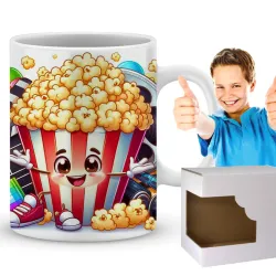 Zing Bites Snack Stars –  Super Popcorn Kubek z Imieniem!