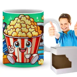 Zing Bites Snack Stars –  Super Popcorn Kubek z Imieniem!