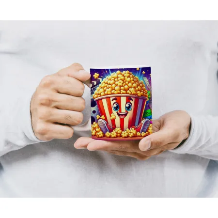 Zing Bites Snack Stars –  Super Popcorn Kubek z Imieniem!