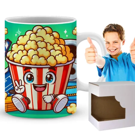 Zing Bites Snack Stars –  Super Popcorn Kubek z Imieniem!