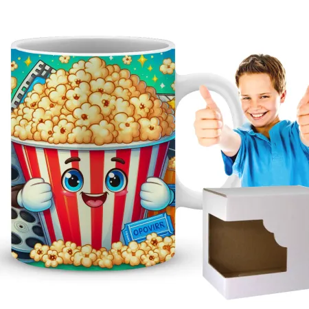 Zing Bites Snack Stars –  Super Popcorn Kubek z Imieniem!