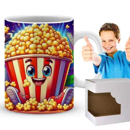 Zing Bites Snack Stars –  Super Popcorn Kubek z Imieniem!
